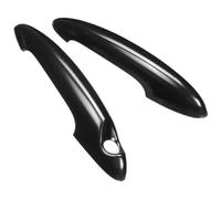 Outer Door Handle Shell Compatible with MINI for R53 for Cooper S 2001 2002 2003-2006 for R55 for Clubman 2007-2014 Car Door Handle Cover Decoration Sticker(Black)