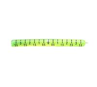 Outer Glass Level Bubble Tube for Precision Leveling Tools - 71mm Type A or 67x65x6.5mm Type B with Scale, Green Glass Construction, 180-Degree Wide-Angle Accuracy, Compatible with Professio