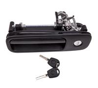 Car Tailgate Handle Lock & 2 Keys Kit for VW Golf MK3 MK4 1J6827565B Black