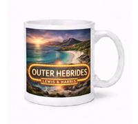 Outer Hebrides Lewis and Harris Scenic Travel Ceramic Gift Mug