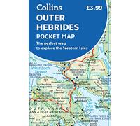Outer Hebrides Pocket Map by Collins Maps Paperback Book