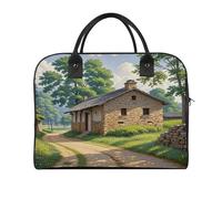 Outer House Laptop Tote Bag Casual Travel Handbag Multi Pocket Shoulder Bags for Work Travel