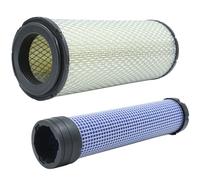 Outer & Inner M131802 & M131803 for Kawasaki John Deere Air Filter Donaldson P821575 & P822858, Kohler 2508301 & 2508304, Scag Walker Grasshopper Gravely Lawn Mower Exmark Lazer Z Parts