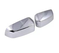 Outer Mirror Glass For Ford Ranger 2023 2024 Car Rearview Side Mirror Cover Wing Cap Repair(Silver)
