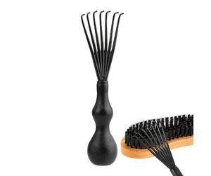 Outer net toyage de brosse à cheveux, net toy de peigne | Outil léger pour enlever cheveux et poussière, net toy in shape of handles for brosses and peignes, ideal for brosses à cheveux, brosses