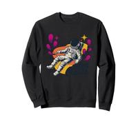 Outer Oasis Astronaut Retro Space Adventure Sweatshirt