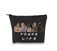 Outer Pogue Life Banks Zipper Pouch OBX North Carolina Friends John B JJ Pope Kiara Makeup Bag for Women (Pogue Life Black EU)