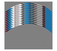 Outer Rim Hub Sticker Decals for S&uzuki for SV 650 SV650 2016-2023 Motorcycle Wheel Sticker 17 Inch Rim Strip Tape Waterproof Decals