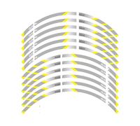 Outer Rim Sticker for B&MW for G310R Motorcycle Front and Rear Wheels Edge Outer Rim Sticker Reflective Stripe Wheel Decals Motorcycle Hub Decals