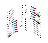 Outer Rim Sticker For B&MW S1000 For XR Motorbike For S1000XR Motorcycle Wheel Decals Reflective Stickers Rim Stripes Motorcycle Hub Decals