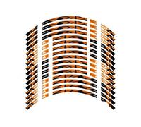 Outer Rim Sticker for CBR600/1000RR CBR650R CBR500R CBR300R CBR250R Motorcycle Wheel Sticker Reflective Rim Strips Decal Motorcycle Hub Decals