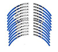 Outer Rim Sticker for Forza 750 350 125 2023 Motorcycle Wheel Sticker Reflective Stripe Rim Decal 14/15/17Inch Hub Tape Waterproof Motorcycle Hub Decals