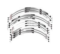 Outer Rim Sticker for x&adv 750 X ADV750 for x&adv 750 17inch Motorcycle Accessories Pattern Wheels Sticker Rim Reflective Stripe Decals Motorcycle Hub Decals