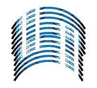 Outer Rim Sticker for Ya&maha for X&max 150 250 300 Xmax300 Xmax250 Xmax150 Reflective Motorcycle Wheel Sticker Hub Decals Rim Stripe Tape Motorcycle Hub Decals