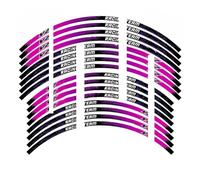 Outer Rim Sticker for Ya&maha for YZ 125 125X 250 250X 250F 250FX 450F 450FX Reflective Motorcycle Wheel Sticker Rim Decals Stripe Tape Motorcycle Hub Decals