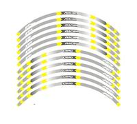 Outer Rim Sticker for Ya&maha for YZF for R1 Motorcycle Wheel Decals Reflective Stickers Rim Stripes Motorbike 17 Inch Motorcycle Hub Decals