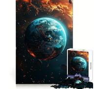 Outer Space Bliss Jigsaw Puzzles for Adults 1000 Pieces Strengthen Memory Family Bond Clean Edge Birthday Gift (50x75cm)