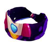 Outer Space Cartoon Rocket Wide Headbands for Women Elastic Head Bands Non Slip Hairband Turban Headband for Workout Yoga Sport Running