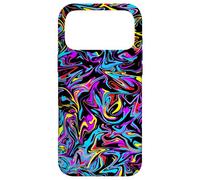 Outer Space Colorful Rainbow Purple Blue Swirl Abstract Case for iPhone 17 Pro Max