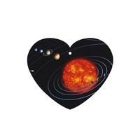 Outer Space Galaxy Solar System Printing 10 Pieces Air Freshener Car Hanging Cards Air Freshener Sheets With Rope For Cars Home