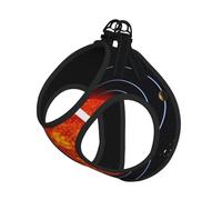 Outer Space Galaxy Solar System Printing Puppy Summer Vest Harness With Reflective,Dog Accessories For Small Medium Large Dogs And Cats