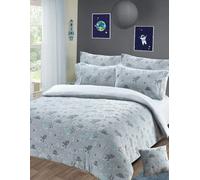 Outer Space Glow In The Dark Teddy Duvet Set - Double