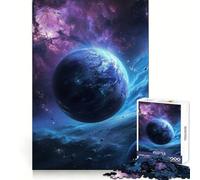Outer Space Jigsaw Puzzles 1000 Piece for Teenagers Reason Skill Toy Serene Time Exact Cut Amazing Present (38x52cm)