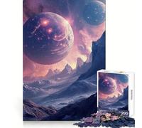 Outer Space Jigsaw Puzzles 1000 Piece for Teenagers Reason Skill Toy Serene Time Exact Cut Amazing Present (50x75cm)