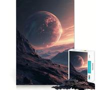 Outer Space Jigsaw Puzzles for Adults1000 Piece Strengthen Memory Home Activity Clean Edge Festive Gift (38x26cm)