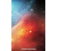Outer Space Lined Notebook: This is a simple yet stylish lined notebook (lined front and back). 112 pages, high quality cover and a handy (6 x 9) inches in size.