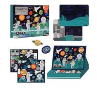Petit Collage Magnetic Play Scene Outer Space Blue Kids
