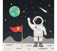 Outer Space Napkins 2 Ply 33x33cm 20Ct
