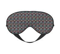 Outer Space Planet Print Soft Eye Mask Beneficial Block Light Nap Night Use Travel Camping Meditation Yoga