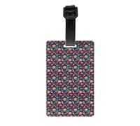 Outer Space Planets Print Luggage Tags Easy-to-Identify Suitcases Labels Cruises Air Travel Everyday Use