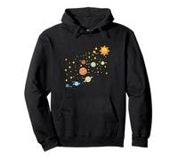 Outer Space Planets Solar Science System Astronomy Pullover Hoodie