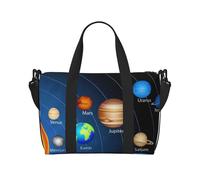 Outer Space Printed Women's Tote Bag Portable Crossbody Bag Suitable for Gym Workouts Commuting and Travel