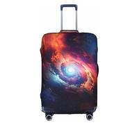 Outer Space Trolley Suitcase Protective Cover Is Suitable For Luggage Sizes Between 18-32 Inches, White, M