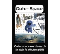 Outer space word search puzzle