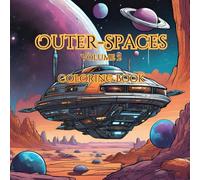 Outer-Spaces Volume 2 : 50 Sketches To Color In A Science-Fiction Universe: Sci-Fi Coloring Book (Outer-Spaces - A Sci-Fi Coloring Book)
