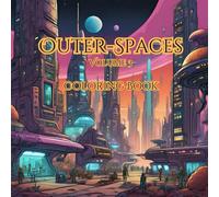 Outer-Spaces Volume 3: 50 Sci-Fi Sketches Coloring Book: A Journey of Cosmic Escape (Outer-Spaces - A Sci-Fi Coloring Book)