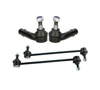 Outer Tie Rod End + Front Drop Links (L+R) fits Mazda-2 (2007 onwards)