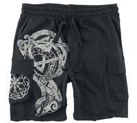 Outer Vision Guardian Tattoo Shorts black M