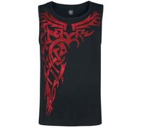 Outer Vision Wings Tattoo Tanktop black 3XL