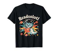 Outerspace Readsolotl Kawaii Astronaut Axolotl Cute T-Shirt