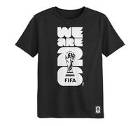 Outerstuff Men’s T-Shirt - World Cup Football 2026 Trophy Graphic Fan T-Shirt Black