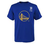 Outerstuff NBA Golden State Warriors Stephen Curry Distressed Player T-Shirt, blue, M
