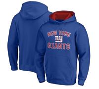 Outerstuff NFL Kids Youth 4-20 Officially Licensed City Wide Team Logo Pullover Hoodie Sweatshirt, New York Giants - Blue, 10-12