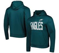 Outerstuff NFL Youth 8-20 Huddle Up Team Color Performance Primary Logo Pullover Hoodie, Philadelphia Eagles, 18-20, 9K1B7FE6G