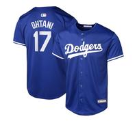 Outerstuff Shohei Ohtani Los Angeles Dodgers MLB Kids Youth 8-20 Blue Alternate Player Jersey, Shohei Ohtani Los Angeles Dodgers Blue, 18-20