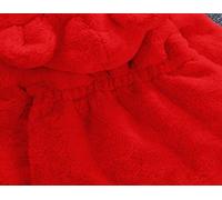 Outerwear Jacket Bunny Warm Kids Winter Coat Clothes Hooded Girl Cloak Baby Girls Outfits&Set Baby Girl Receiving Blankets and Headband (Red, 5-6 Years)
